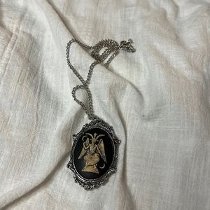 Baphomet Cameo Necklace